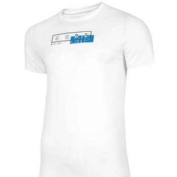 Vêtements Homme Daisy Street T-shirt comoda con kit fai da te per stampa della scritta "Los Angeles" 4F TSM021 Blanc