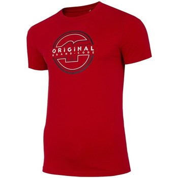 Vêtements Homme T-shirts manches courtes 4F TSM019 Rouge