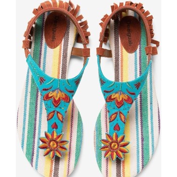 Chaussures Desigual SHOES_LUPITA_MEXICO Multicolore - Chaussures Tongs Femme 79 