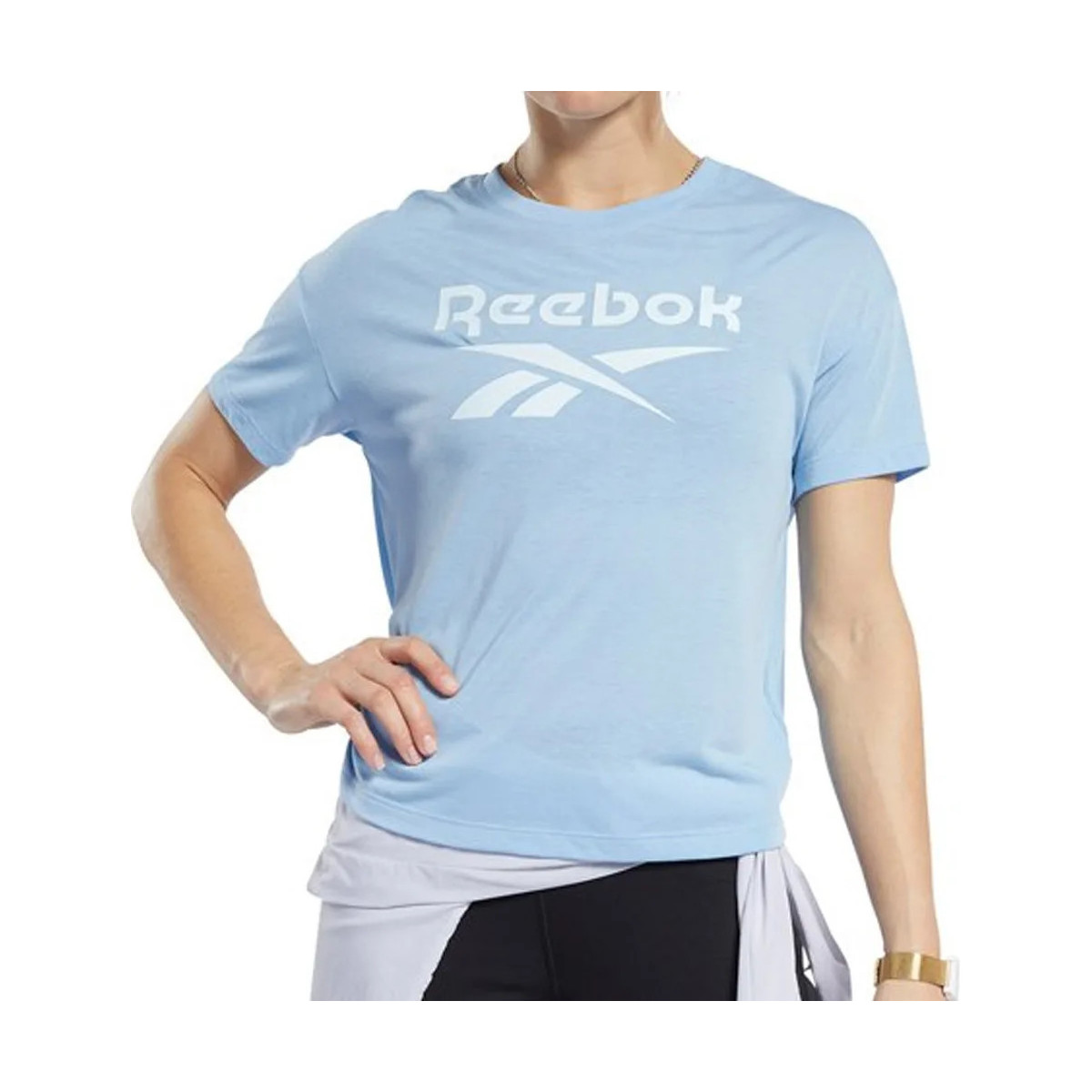 Vêtements Femme T-shirts & Polos Reebok Sport FK6856 Bleu