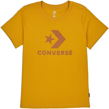 Vêtements Femme Débardeurs / T-shirts sans manche Addict Converse Center Front Logo Marron