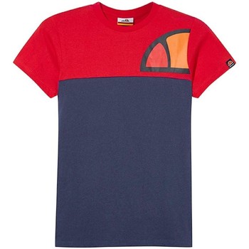 Vêtements Garçon zebra-print short-sleeve T-shirt Ellesse  Rouge