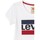 Vêtements Fille T-shirts manches courtes Levi's  Blanc