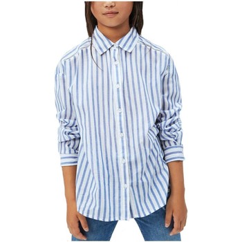 Vêtements Fille Stripe Ringer Detail T Shirt Dress Pepe jeans  Multicolore