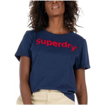 Superdry T-Shirt Callie Rouge Femme