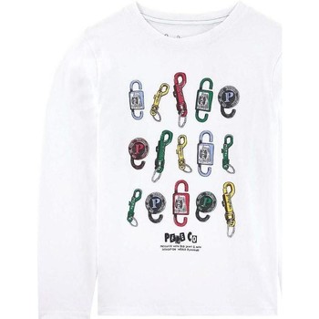 Vêtements Garçon T-shirts manches courtes Pepe jeans kids Blanc