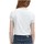 Vêtements Fille T-shirts manches courtes Calvin Klein Jeans  Blanc
