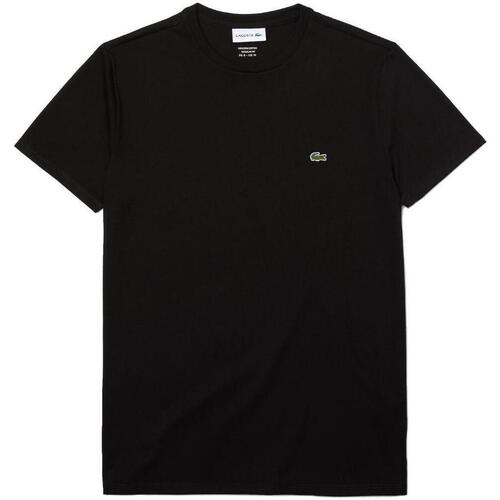 Lacoste Noir - Vêtements T-shirts manches courtes Homme 68,00 €