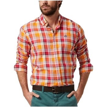 Vêtements Homme Chemises manches longues Altonadock  Orange