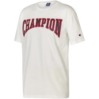 Vêtements Garçon T-shirts manches courtes Champion  Blanc