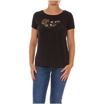 Vêtements Femme T-shirts manches courtes Pepe jeans  Noir