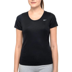 Vêtements Femme T-shirts manches courtes Reebok Sport FQ0057 Noir