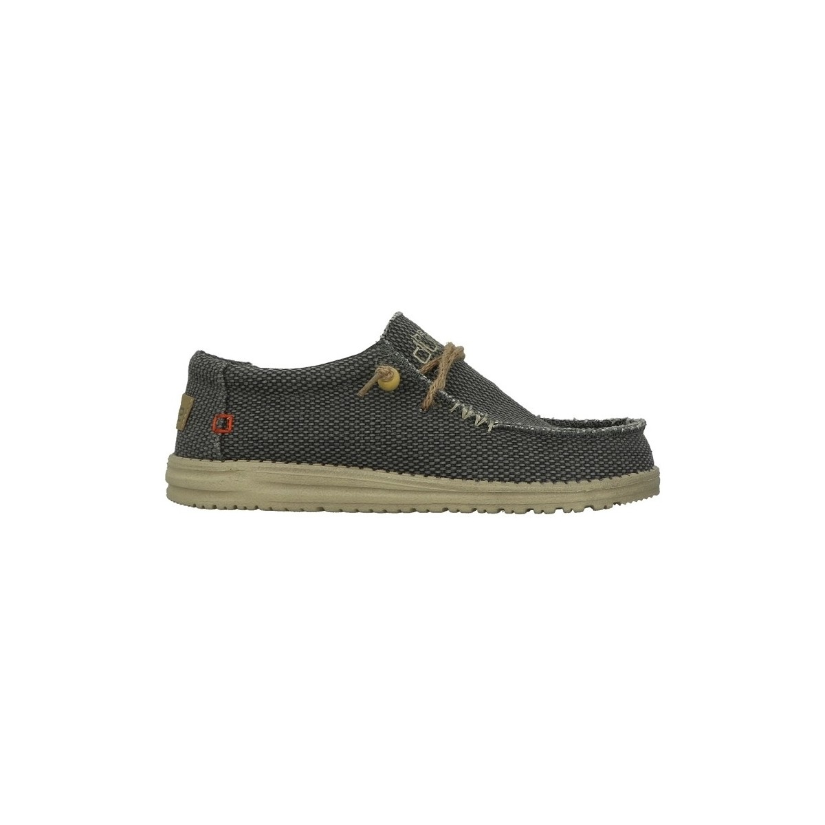 Chaussures Homme Derbies HEY DUDE WALLY NATURAL Noir