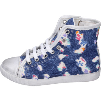 Chaussures Fille Baskets montantes Happiness BH132 Bleu