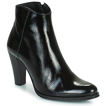 Boots Cuir Fericelli en coloris Noir Femme Chaussures Bottes Sandales montantes et à talons 