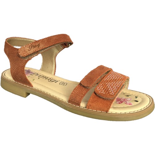 Sandales et Nu-pieds Fille Primigi Annabella Rouille - Chaussures Sandale Enfant 61 