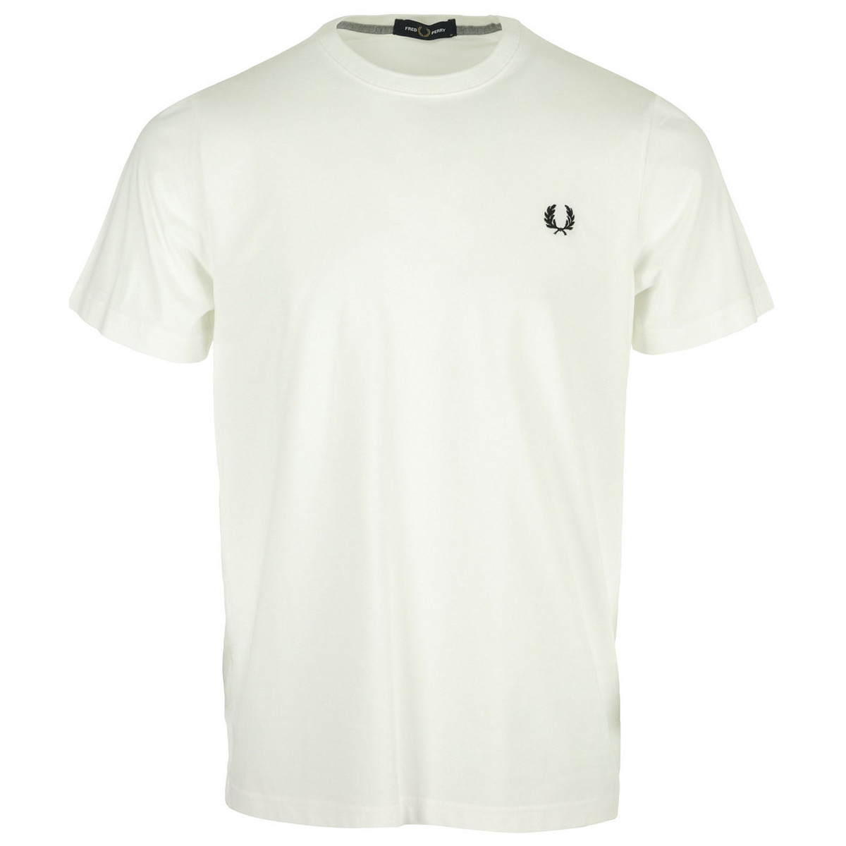 Vêtements Homme T-shirts manches courtes Fred Perry Crew Neck T-Shirt Blanc