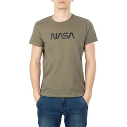 Vêtements Homme T-shirts manches courtes Nasa BIG WORM O NECK Vert