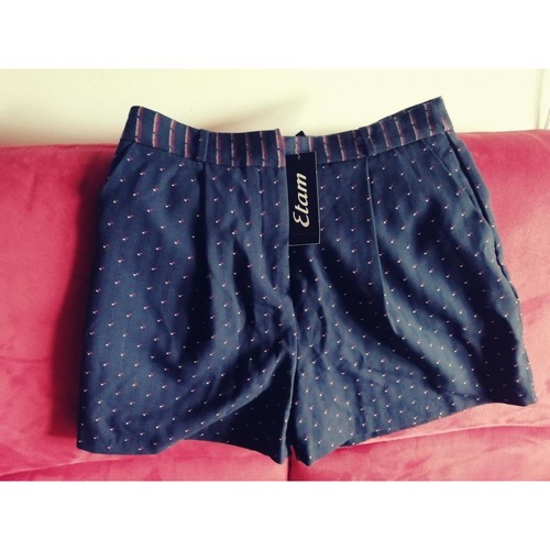 Sans marque Short Etam chic Bleu - Vêtements Shorts / Bermudas Femme 12,00 €