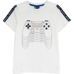 Vêtements Fille T-shirts manches longues Playstation PG1069 Blanc