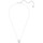 Montres & Bijoux Femme Colliers / Sautoirs Swarovski Collier Millenia  Zirconia carré blanc Blanc