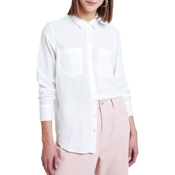 Vêtements Femme Tops / Blouses Only Frita Shirt - Cloud Dancer Blanc
