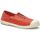 Chaussures Femme Espadrilles Natural World 102E - Rojo Rouge