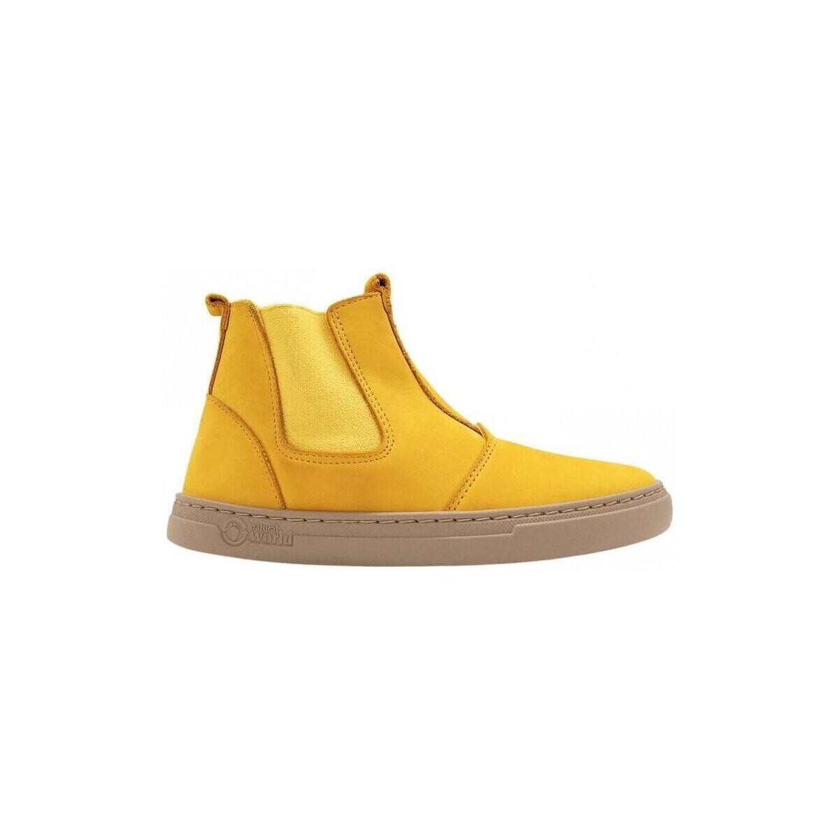 Chaussures Enfant Bottes Natural World Kids Ada 6982 - Curry Jaune