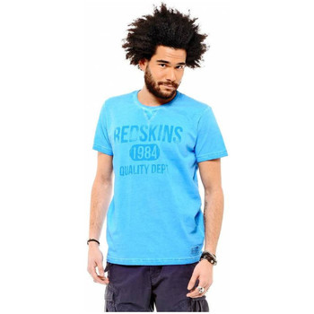 Vêtements Homme T-shirts manches courtes Redskins T-Shirt FABHER Turquoise Bleu