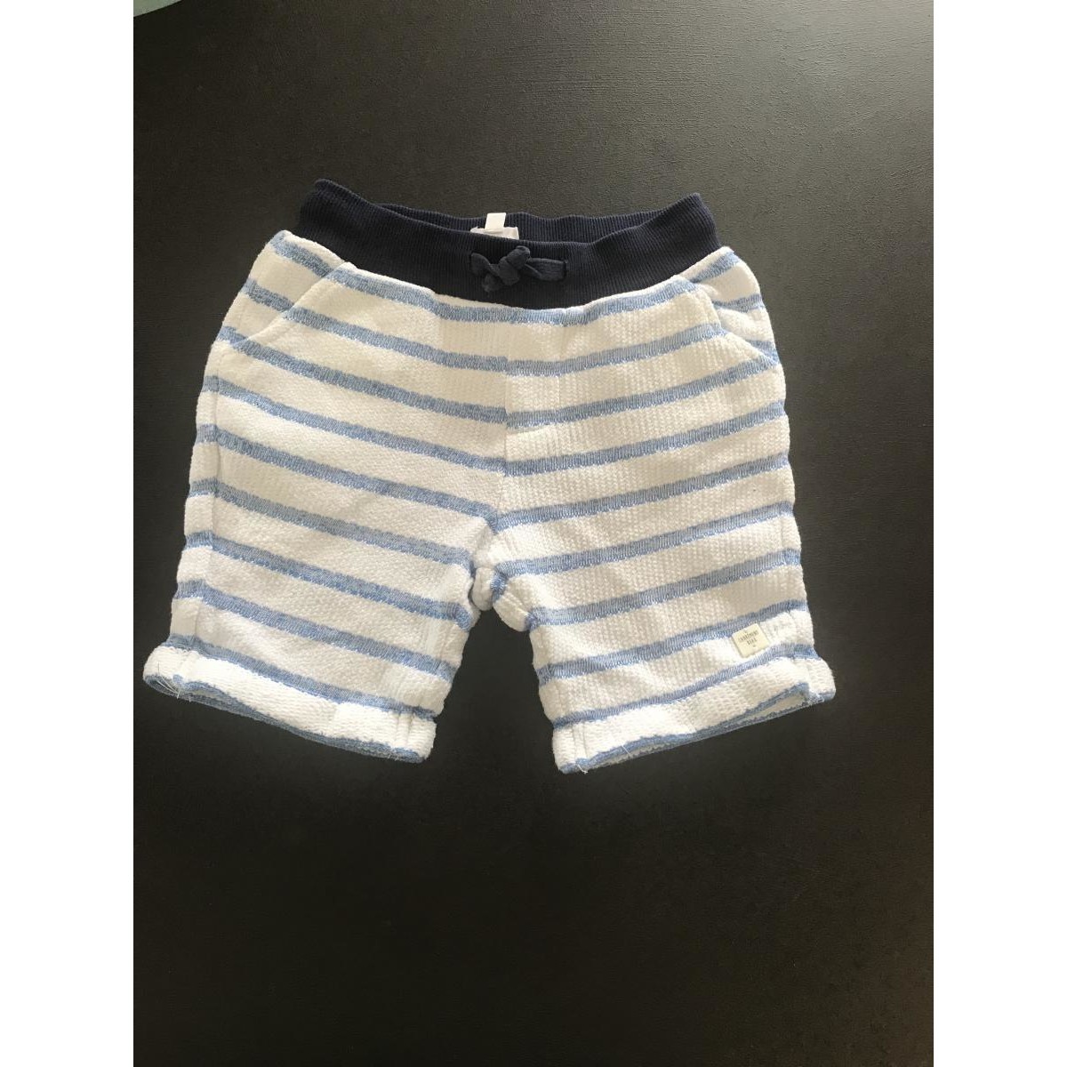 Vêtements Garçon Shorts / Bermudas Carrément Beau Short carrément beau Blanc