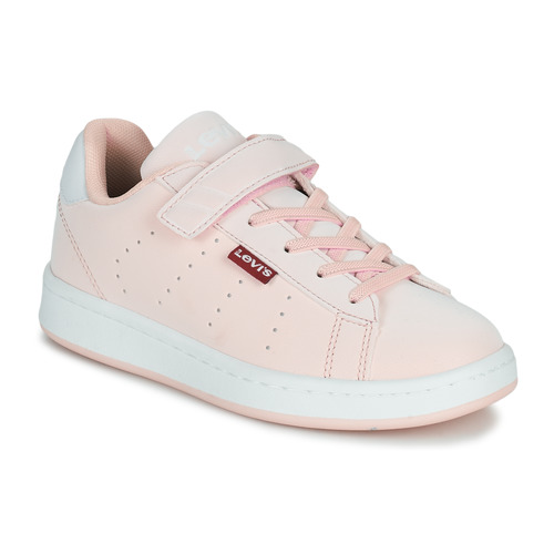 Chaussures Femme Baskets front Levi's LINCOLN Rose