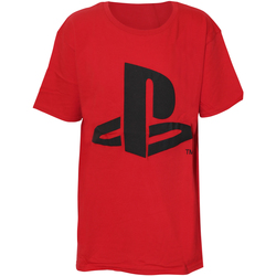 Vêtements Fille T-shirts manches longues Playstation PG939 Rouge