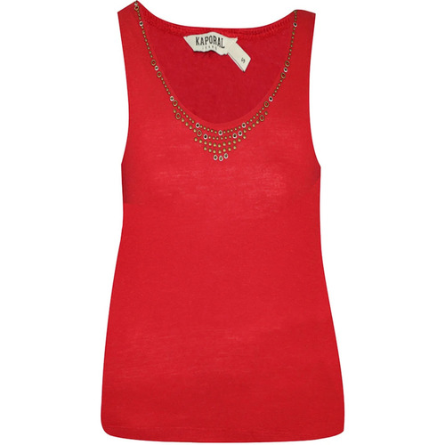 Vêtements Femme T-shirts manches courtes Kaporal 106454VTPE21 Rouge