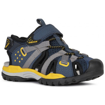 Chaussures Garçon Sandales sport Geox Sandale j borealis b.b bleu