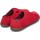 Chaussures Femme Baskets mode Camper Sneaker Peu Cami cuir Rouge