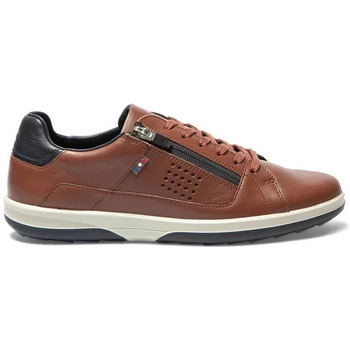 Baskets basses TBS Baskets cuir made in france ENRIGUE Marron - Chaussures Baskets basses Homme 119 