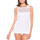 Sous-vêtements Femme Maillots de corps Daxon by  - Lot de 2 chemises sans manches Blanc