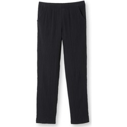 Vêtements Femme Pantalons fluides / Sarouels Kocoon Pantalon en tissu créponné noir