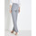 Vêtements Femme Pantalons Daxon by  - Pantalon en maille stature + d'1,60m Gris