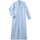 Vêtements Femme Lauren Ralph Lau by  - Robe de chambre zip molleton courtelle Bleu