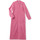 Vêtements Femme Pyjamas / Chemises de nuit Daxon by  - Robe de chambre zip molleton courtelle Rose
