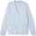 Vêtements Femme Gilets / Cardigans Kocoon by Daxon - Gilet classique manches longues Bleu