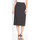 Vêtements Femme Jupes Daxon by  - Jupe droite stature moins d'1,60m Noir