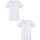 Sous-vêtements Femme Maillots de corps Daxon by  - Lot de 2 chemises manches courtes Blanc