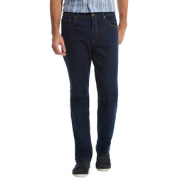Vêtements Homme Jeans Honcelac by Daxon - Jean droit extensible à taille élastiqué bleubrut
