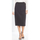 Vêtements Femme Jupes Daxon by  - Jupe en maille stature +  d'1,60m Noir