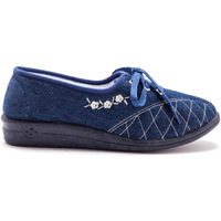 Chaussures Femme Bottines / Boots Pediconfort Derbies ultra-souples Bleu