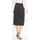 Vêtements Femme Jupes Daxon by  - Jupe en maille stature - d'1,60m Noir