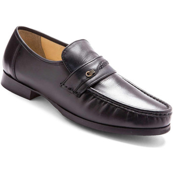 Chaussures Homme Mocassins Pediconfort Mocassins cuir grande largeur Noir