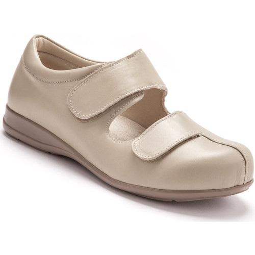 Pediconfort Derbies cuir pour pieds ultra-sensibles Beige - Chaussures  Derbies Femme 104,99 €